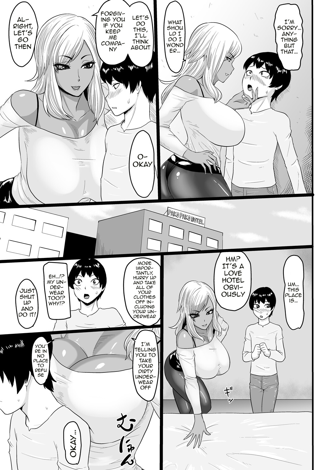 Hentai Manga Comic-I Got Caught By a Bad Gal-Read-6